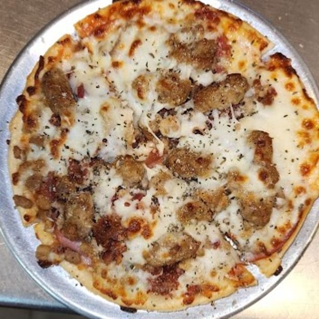 Butcher Block Pizza.