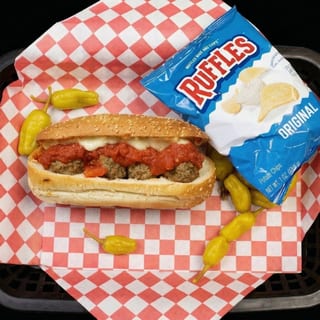 Meatball & Mozzarella Sub